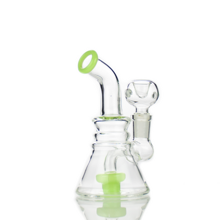 5" Slime Conical Bong Water Pipe with 14mm Male Bowl