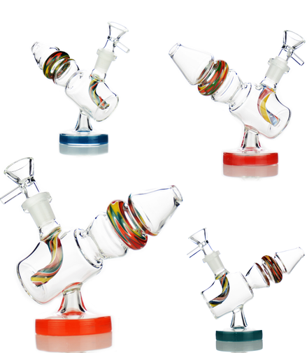 6.5" Rocket Launcher Water Pipe Bong with 14mm Male Bowl