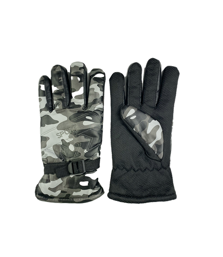 Winter Snowboard Ski Gloves, Non-slip  Waterproof Warm Sports Leather Gloves For Cycling Skiing Snowboarding