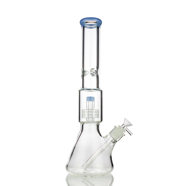 16" Beaker with Percolator with 14mm Male Bowl