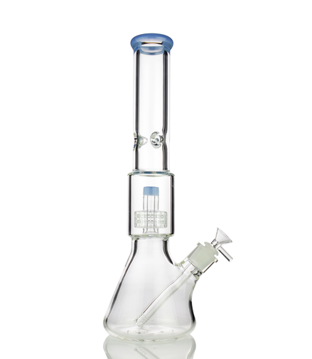16" Beaker with Percolator with 14mm Male Bowl