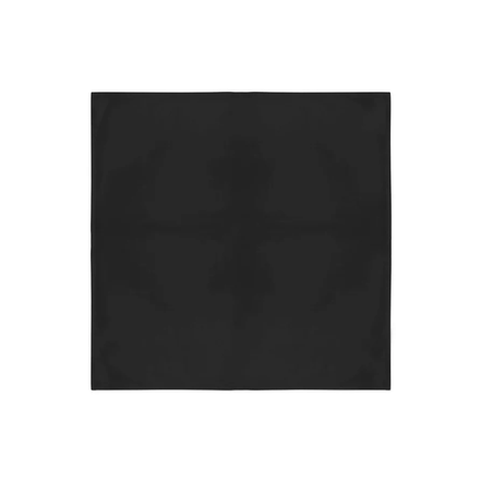 Bandana Black Color 100% Cotton (22" x 22")- Pack of 12