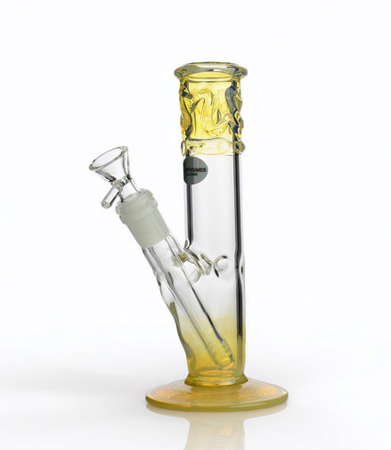 8" Straight Shooter Fume Glass Water Pipe Made In U.S.A