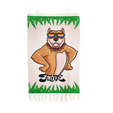 Funk Handloom Printed Wall Hanging Size 3ft x 2ft