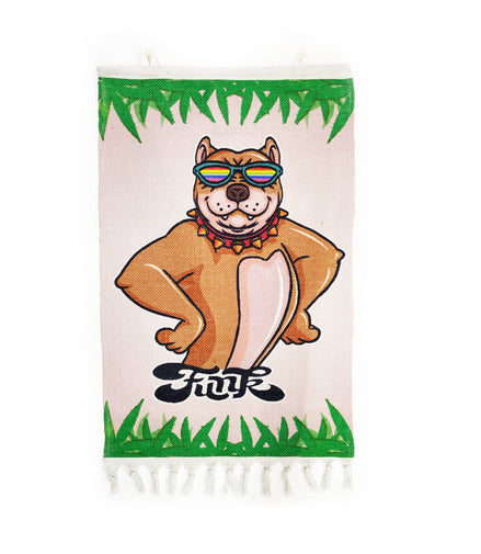 Funk Handloom Printed Wall Hanging Size 3ft x 2ft