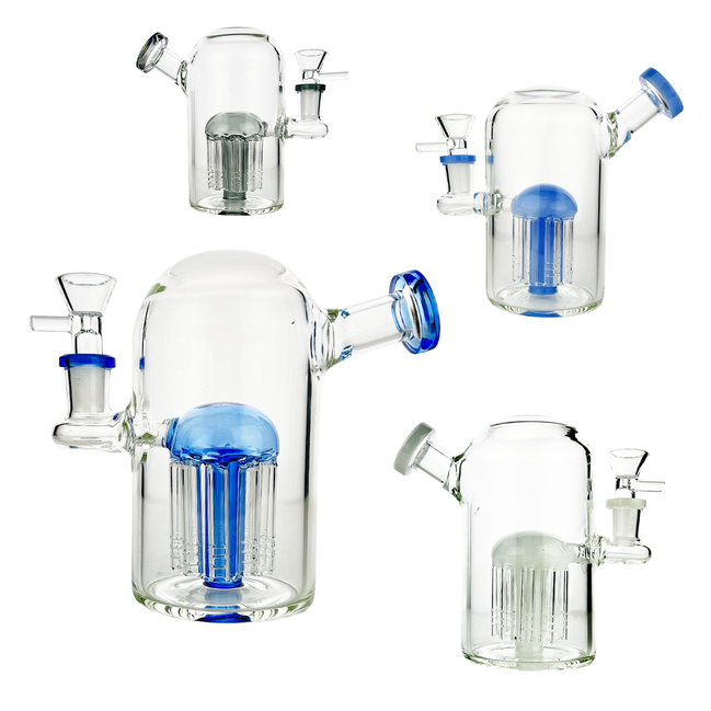 6" Dome Water Pipe with Tree Percolator