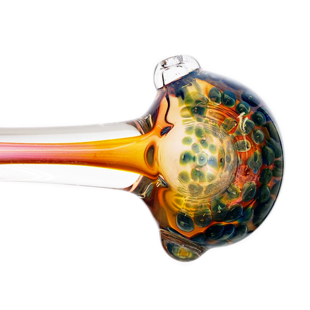 4.5" Gold Fume Hand Pipe Spoon