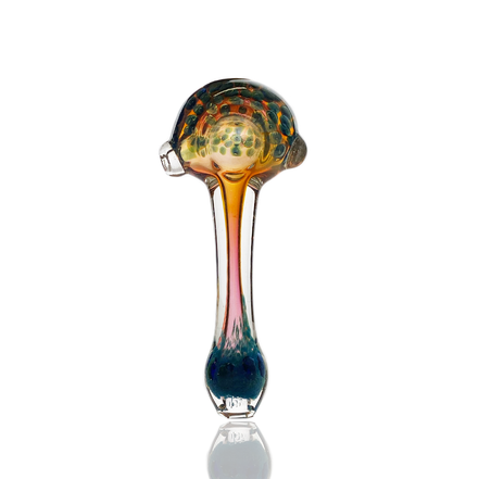 4.5" Gold Fume Hand Pipe Spoon