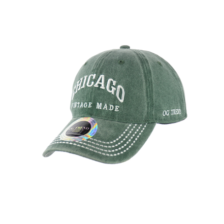 CHICAGO Original Cotton Buckle Dad Hat