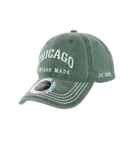 CHICAGO Original Cotton Buckle Dad Hat
