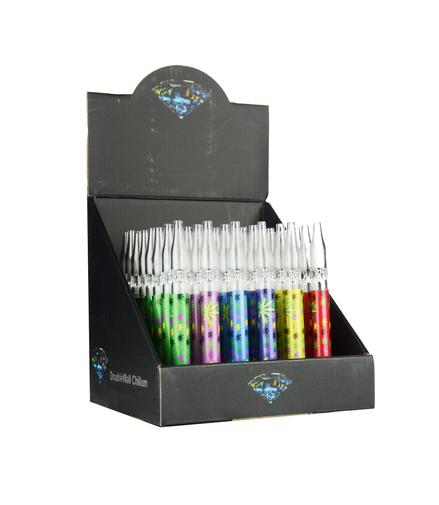 5" Nectar Collector Straw with Prints Display of 48ct