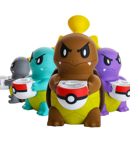 5" Silicone Water Pipe Turtle