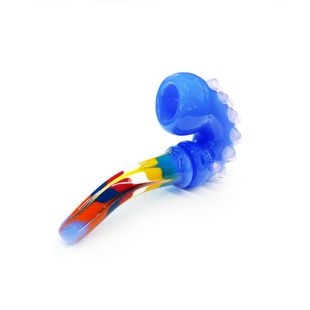 5" Hand Pipe Sherlock Rasta Fancy Art