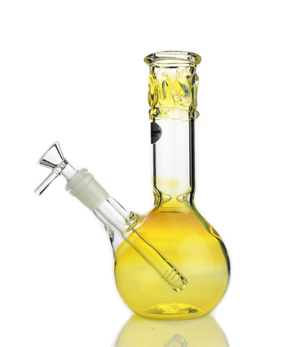 8" Sphere Base Fume Glass Water Pipe Made In U.S.A