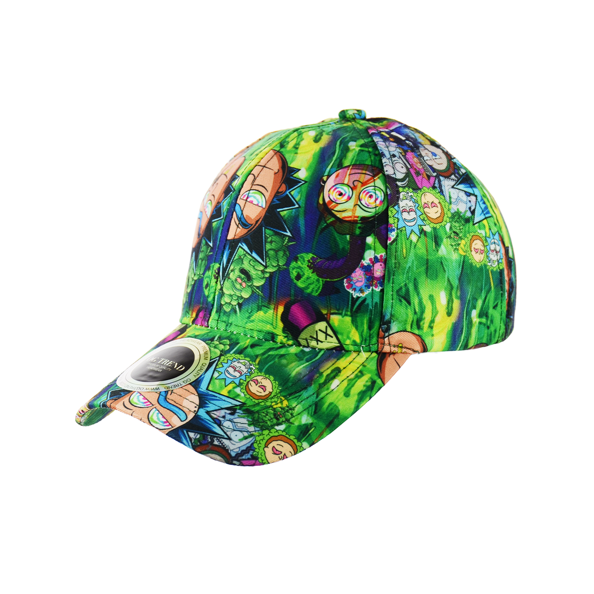 Ricky Print Baseball Hat Snapback