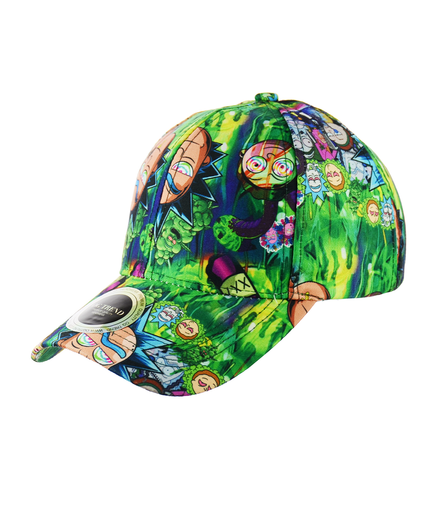 Ricky Print Baseball Hat Snapback