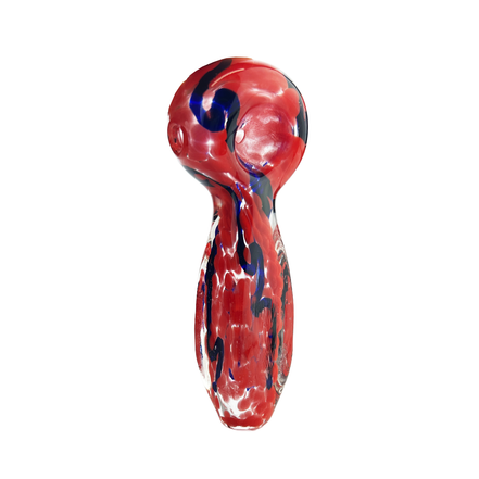 3.5" Square Pressed Handle Hand Pipe Spoon