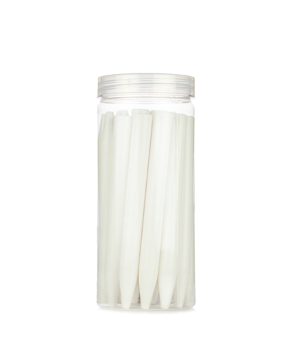 5" Ceramic Nectar Collector Straws Jar of 20ct