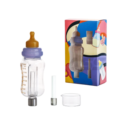 8" Nectar Collector Baby Bottle with Ceramic Nail