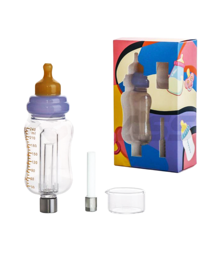 8" Nectar Collector Baby Bottle with Ceramic Nail